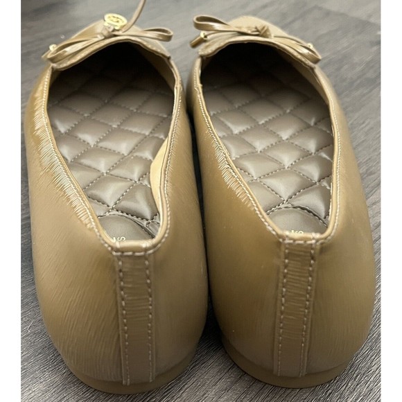 Michael Kors Leather Nancy Pointed Toe Ballet Flat Loafers Women’s Size 7.5 New - Picture 3 of 9